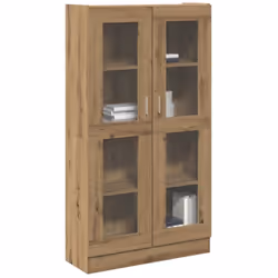 Ce buffet haut classique est conçu pour être un ajout décoratif et pratique à votre maison. Matériau durable : le bois d'ingé ...