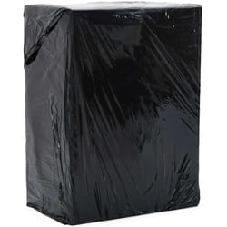 vidaXL Film étirable 2 pcs noir 17 μm 50 cm x 300 m