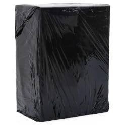 vidaXL Film étirable 6 pcs noir 20 µm 50 cm x 300 m