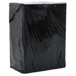 vidaXL Film étirable 6 pcs noir 30 µm 50 cm x 300 m