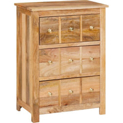 Vidaxl - Buffets & Commodes Marron 55 x 35 x 75 cm Bois de mangue massif