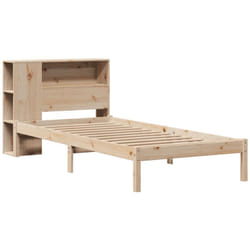 Vidaxl - Lit bibliothèque sans matelas 90x200 cm bois de pin massif