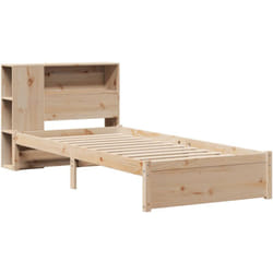 Vidaxl - Lit bibliothèque sans matelas 90x200 cm bois de pin massif