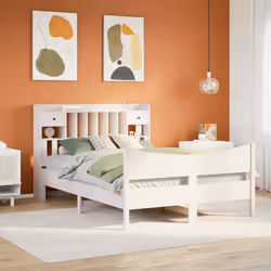 VidaXL 3323387, Blanc, 960 mm, 2,29 m, 1100 mm, 900 x 2000 mm, 1 pièce(s)