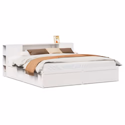 VidaXL 3323405, Blanc, 2065 mm, 2,31 m, 820 mm, 2000 x 2000 mm, 2060 x 240 x 820 mm