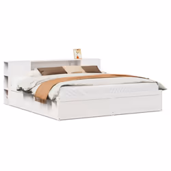 VidaXL 3323408, Blanc, 1865 mm, 2,31 m, 820 mm, 1800 x 2000 mm, 1860 x 240 x 820 mm
