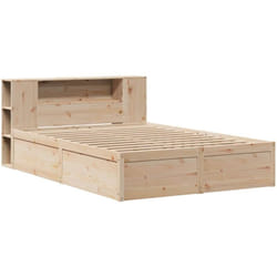 Cadre de lit sans matelas 120x200 cm bois de pin massif Vidaxl