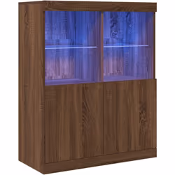 Ce buffet classique est destiné à être un supplément décoratif et pratique à votre maison. Matériau stable et durable : le bo ...