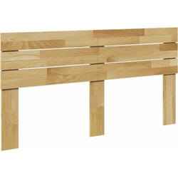 vidaXL Tête de lit 140 cm bois massif de chêne