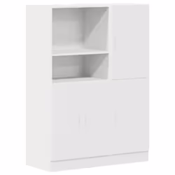 VidaXL 3324142, Bois, Blanc, 570 mm, 415 mm, 1315 mm, 1 pièce(s)