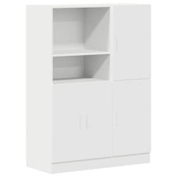 VidaXL 3324142 étagères Bois Blanc