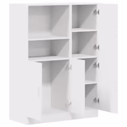 VidaXL 3324142 étagères Bois Blanc - Vue supplémentaire 6
