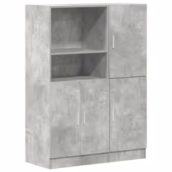 VidaXL 3324145, Bois, Gris, 950 mm, 415 mm, 1315 mm, 1 pièce(s)