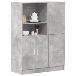 VidaXL 3324145 étagères Bois Gris