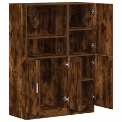 VidaXL 3324146 étagères Bois Chêne, Marron - Vue supplémentaire 4