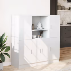 VidaXL 3324151 étagères Bois Blanc