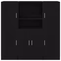 VidaXL 3324152 étagères Bois Noir - Vue supplémentaire 5