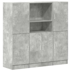 VidaXL 3324154 étagères Bois Gris