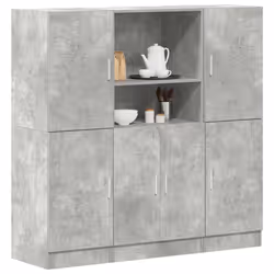 VidaXL 3324154 étagères Bois Gris