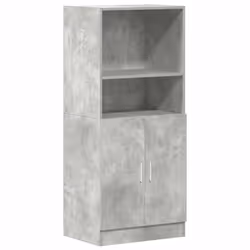 VidaXL 3324154 étagères Bois Gris - Vue supplémentaire 7