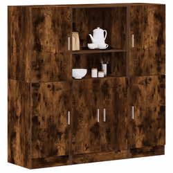VidaXL 3324155 étagères Bois Chêne, Marron
