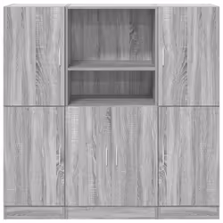 VidaXL 3324156 étagères Bois Gris - Vue supplémentaire 5
