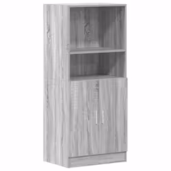VidaXL 3324156 étagères Bois Gris - Vue supplémentaire 7
