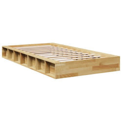 Vidaxl - Cadre De Lit Sans Matelas 90x200 Cm Bois Massif De Chêne