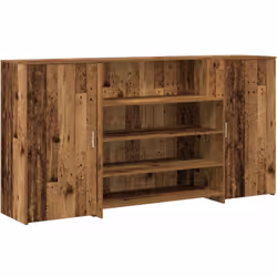 Profitez d'interactions fluides, d'un grand espace de rangement et d'un design polyvalent avec ce bureau de réception doté d' ...