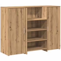 Profitez d'interactions fluides, d'un grand espace de rangement et d'un design polyvalent avec ce bureau de réception doté d' ...