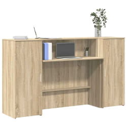 Bureau de réception VidaXL - Chêne sonoma