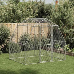 Poulailler 2,5x2x2,25 m acier galvanisé Vidaxl