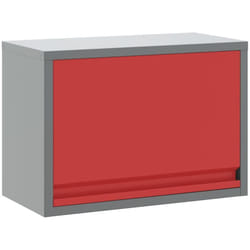 Cabinet à Outils avec stockage Rouge et gris 50 x 25 x 35 cm vidaXL