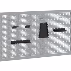Ce panneau rend le rangement de tes outils super simple. Que tu sois bricoleur ou pro, sa structure robuste en acier fait le  ...