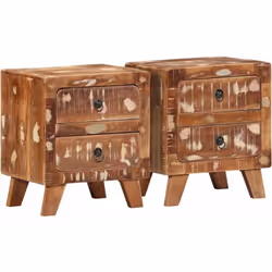 Introduisez un air de charme dans le décor actuel de votre pièce avec ces tables de chevet élégantes ! Robuste et stable : le ...