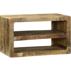 Vidaxl - Meuble tv 60x32x36 cm en Bois Massif de Manguier