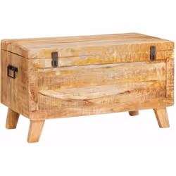 Regarde ce grand coffre de rangement ! C'est le mix parfait de fonctionnalité et de look bô, idéal pour ajouter une touche ru ...