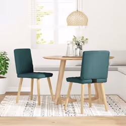 Ces chaises de salle à manger combinent simplicité et confort à un design élégant, ce qui en fait un élément accrocheur dans ...