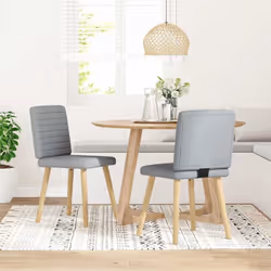Ces chaises de salle à manger combinent simplicité et confort à un design élégant, ce qui en fait un élément accrocheur dans  ...