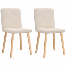 Ces chaises de salle à manger combinent simplicité et confort à un design élégant, ce qui en fait un élément accrocheur dans  ...