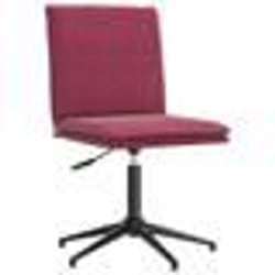 vidaXL Chaise à manger Rouge bordeaux Velours