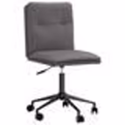 vidaXL Chaise de salle à manger Gris Similicuir