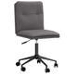 vidaXL Chaise de salle à manger Gris Similicuir