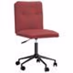 vidaXL Chaise de salle à manger Rouge bordeaux Similicuir