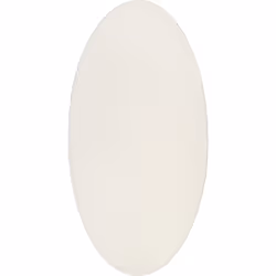Ce tapis ovale crème apporte de l'élégance et de la chaleur partout. Son look minimaliste va avec plein de styles, c'est un s ...