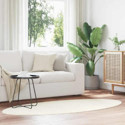 VidaXL Tapis Crème Polyester 120x170 cm