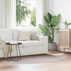 vidaXL Tapis Couleur sable 100 x 200 cm Polyester