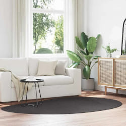vidaXL HUARTE Tapis à poils courts - Anthracite