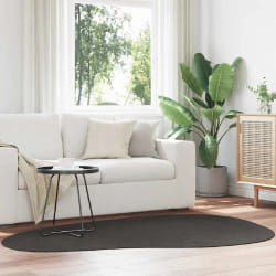 vidaXL Tapis Anthracite 140 x 200 cm Polyester