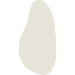 Vidaxl - Tapis Crème 100 x 200 cm Polyester